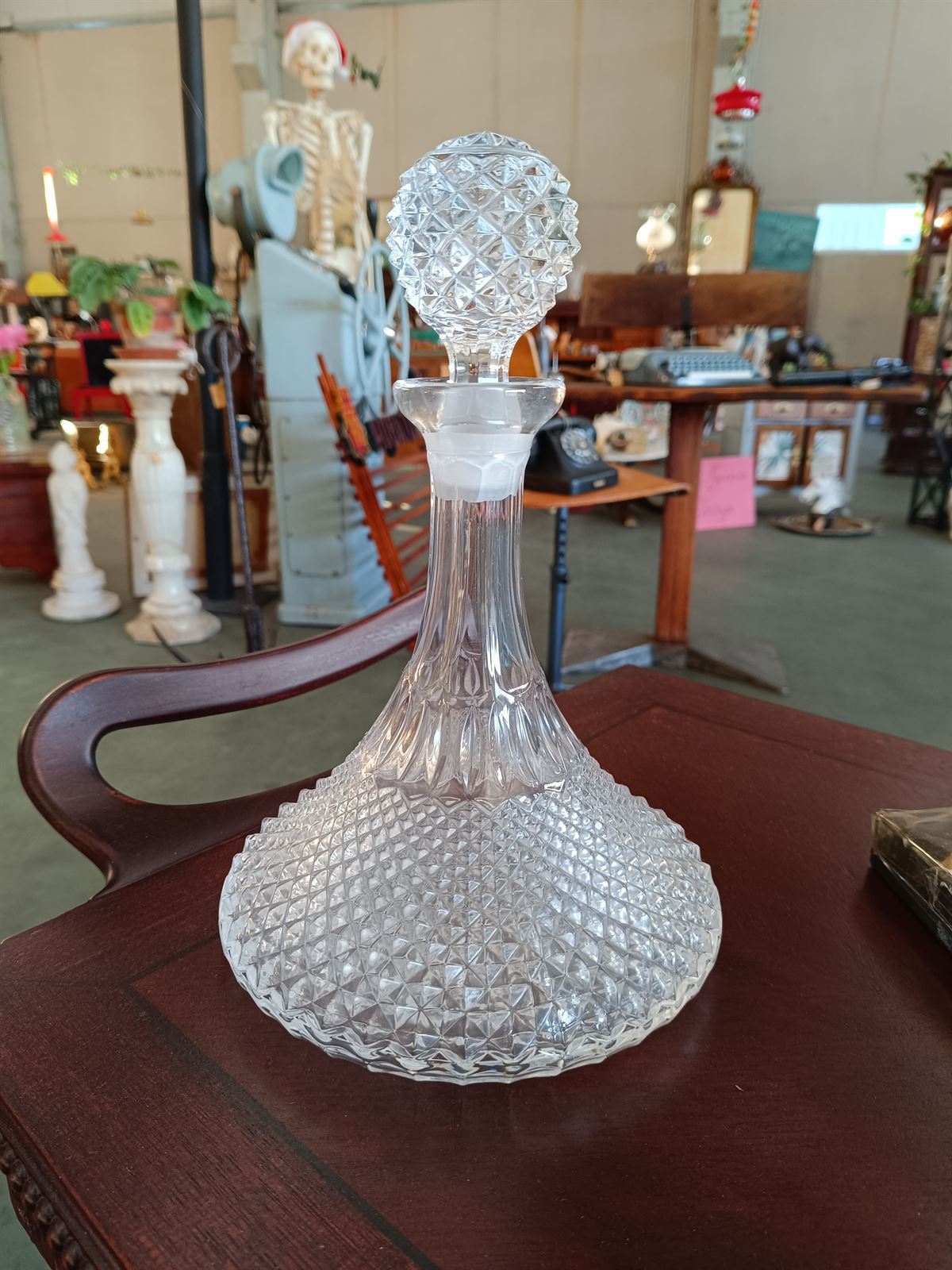 Licorera de cristal tallado - Imagen 1