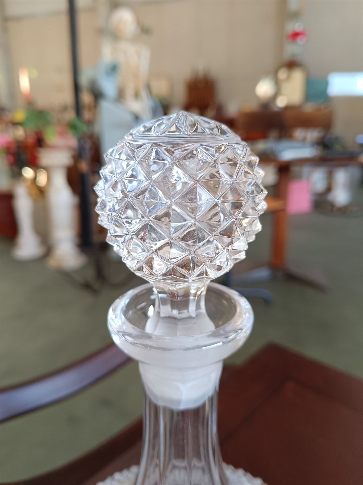 Licorera de cristal tallado - Imagen 2