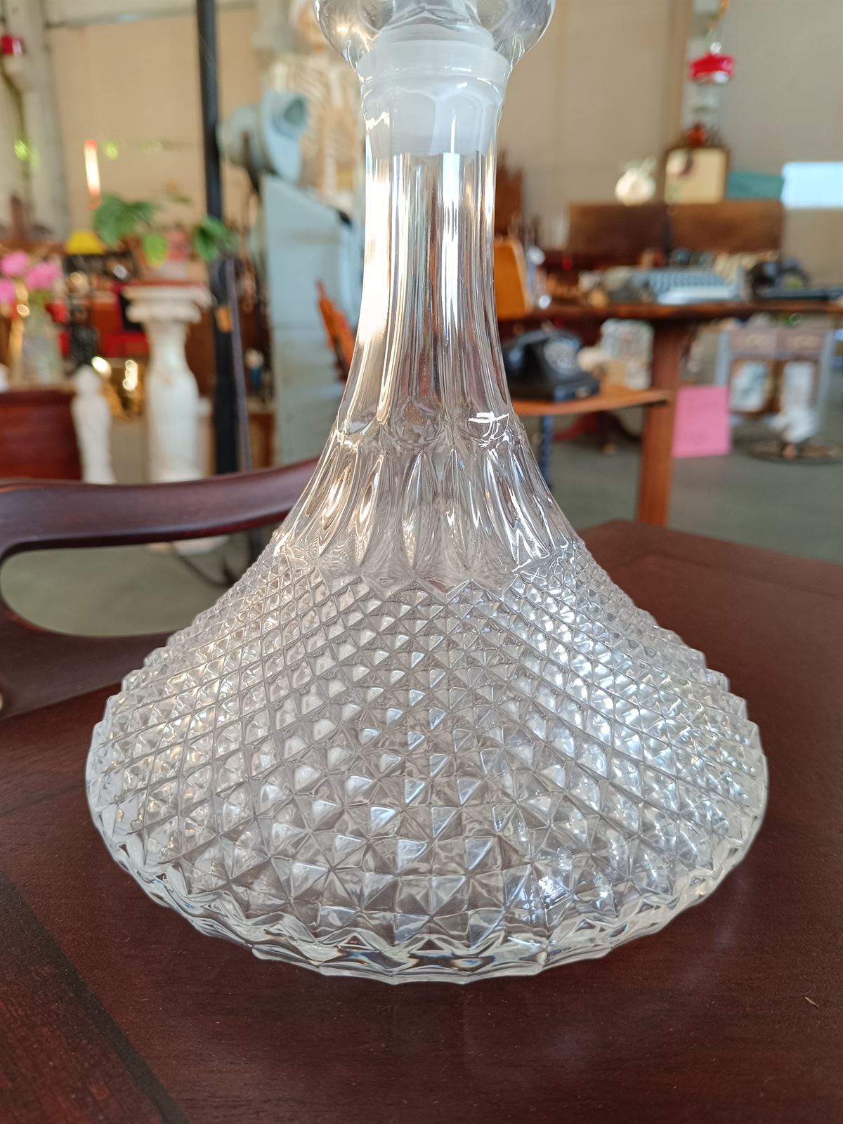 Licorera de cristal tallado - Imagen 4