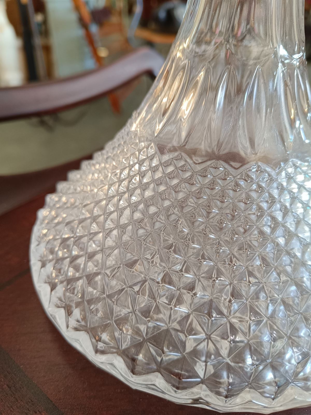 Licorera de cristal tallado - Imagen 6