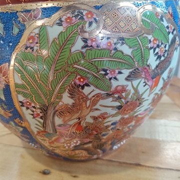 Macetero oriental de cerámica - Imagen 2