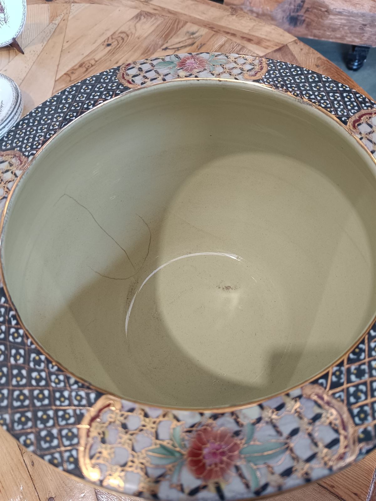 Macetero oriental de cerámica - Imagen 5