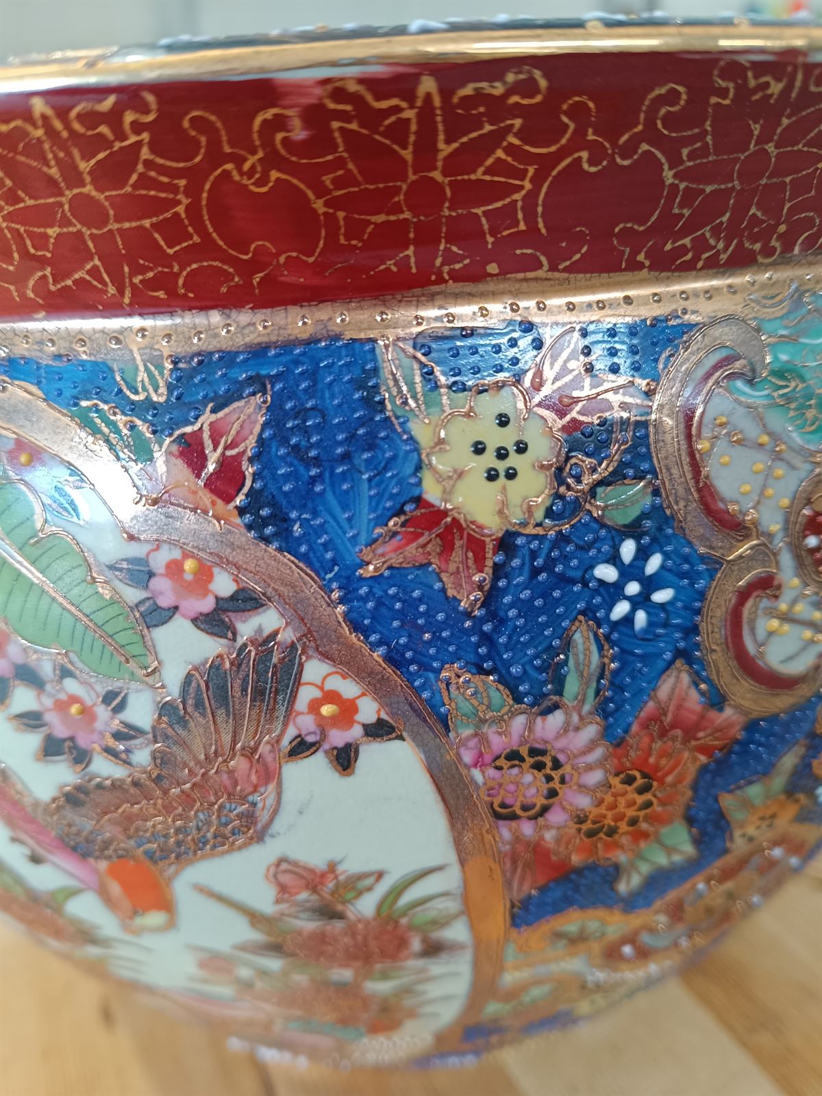 Macetero oriental de cerámica - Imagen 6