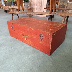 Maleta caja antigua - Imagen 1