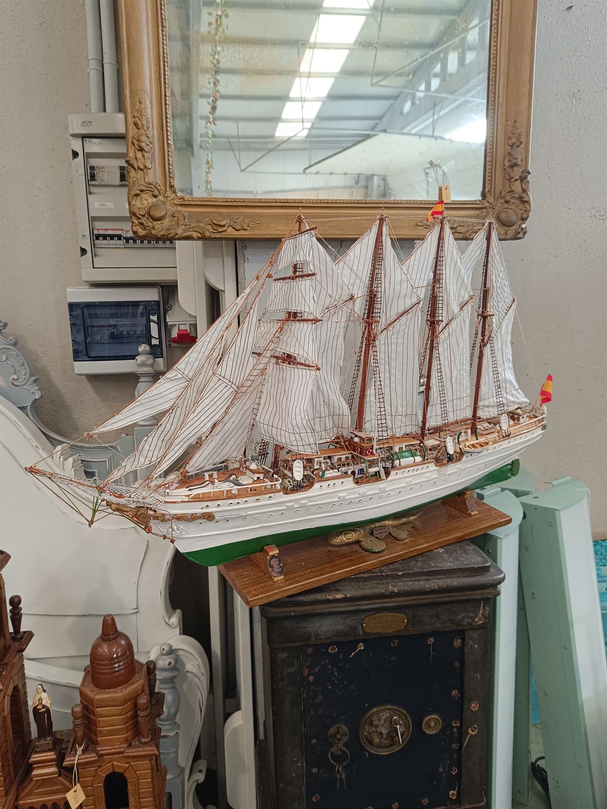 Maqueta barco Juan Sebastián Elcano - Imagen 1
