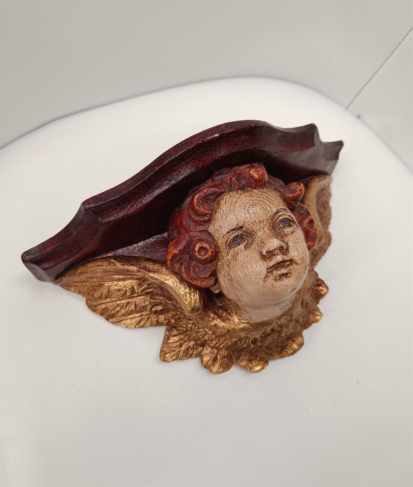 Ménsula peana angelito antigua - Imagen 1