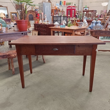 Mesa antigua gallega en madera de castaño - Imagen 2