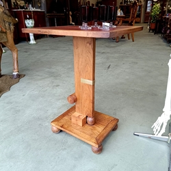 Mesa auxiliar art deco - Imagen 1