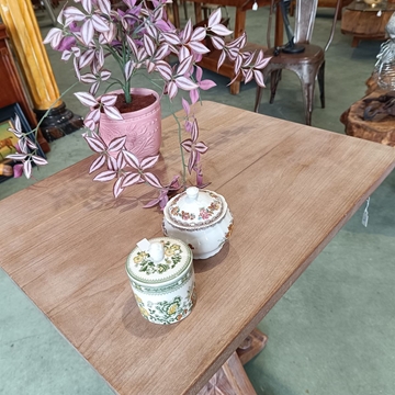 Mesa auxiliar años 40 de madera - Imagen 2