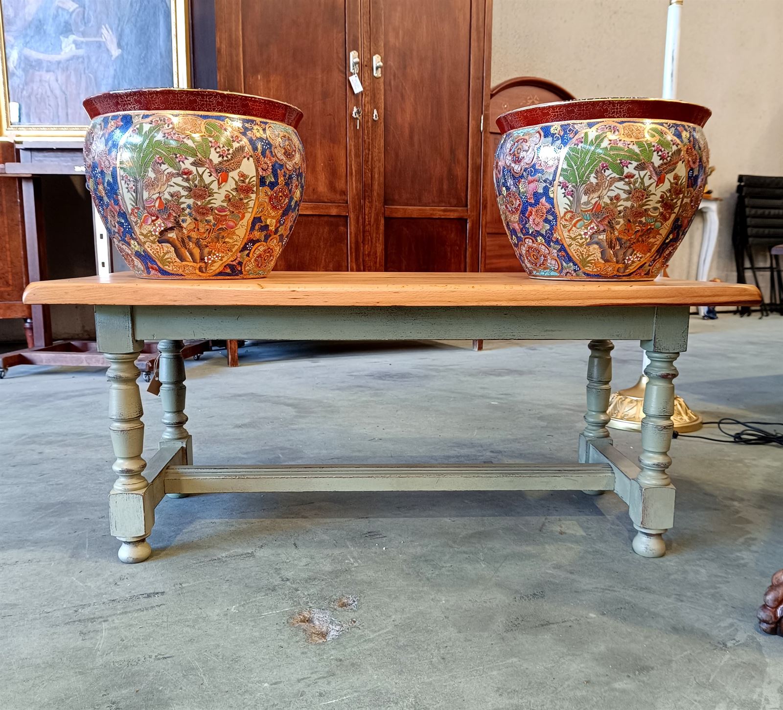 Mesa auxiliar shabby chic - Imagen 2