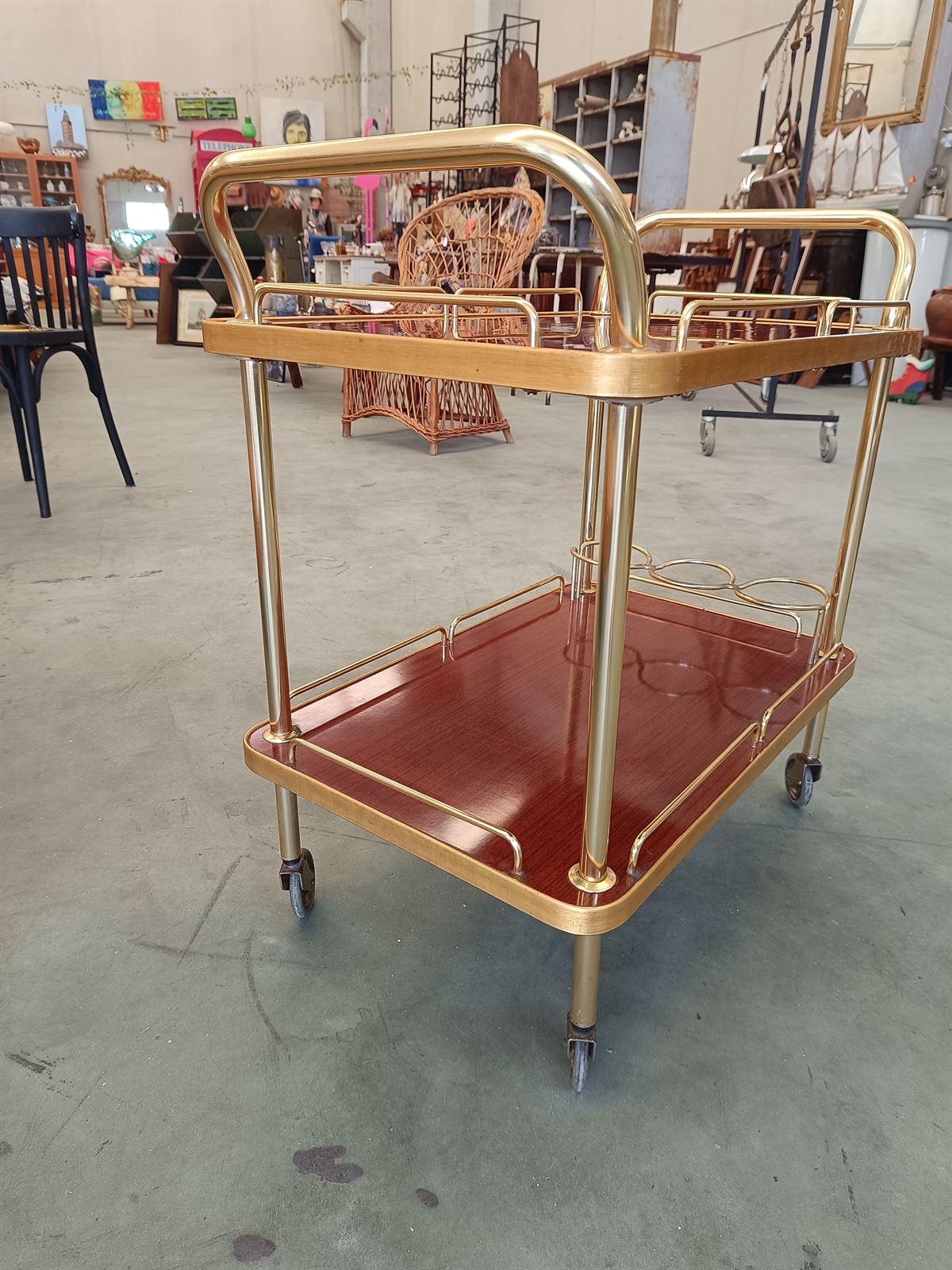 Mesa camarera años 70 - Imagen 3