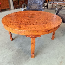 Mesa de marquetería S.XX - Imagen 1