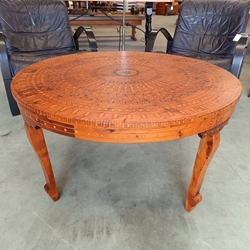 Mesa de marquetería S.XX - Imagen 2