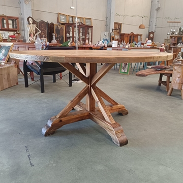 Mesa rústica de granja - Imagen 2