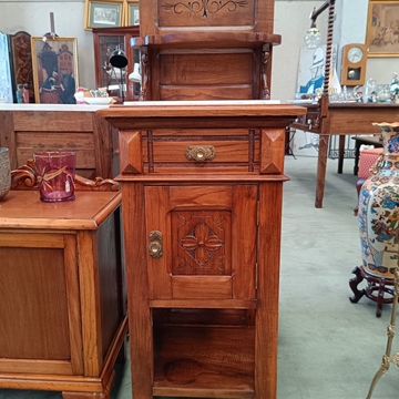 Mesilla de noche antigua - Imagen 2