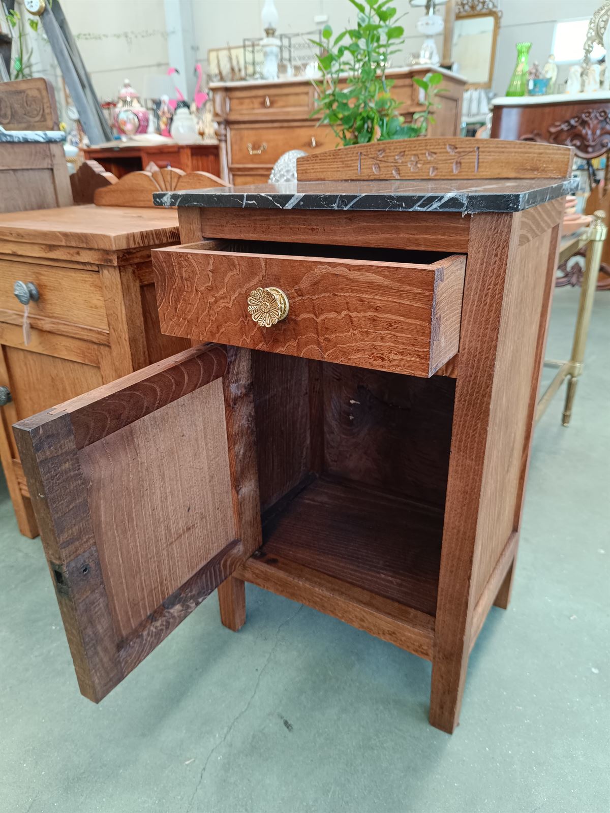 Mesilla ó mesita en madera de roble - Imagen 7
