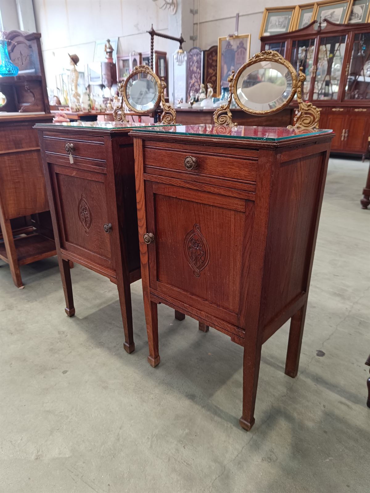 Mesitas de madera estilo Luis XVI - Imagen 8