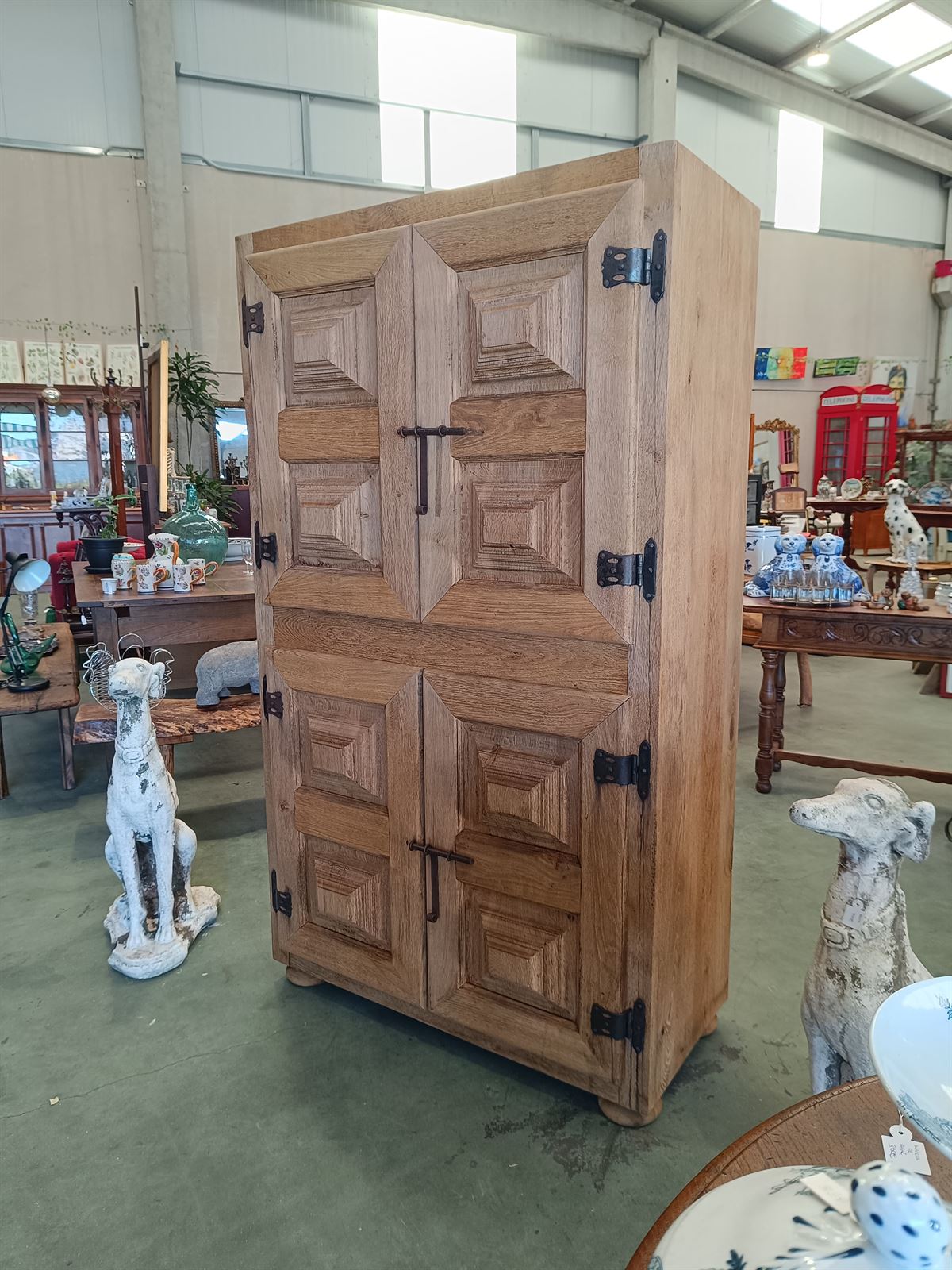 Mueble alacena francesa de roble - Imagen 5