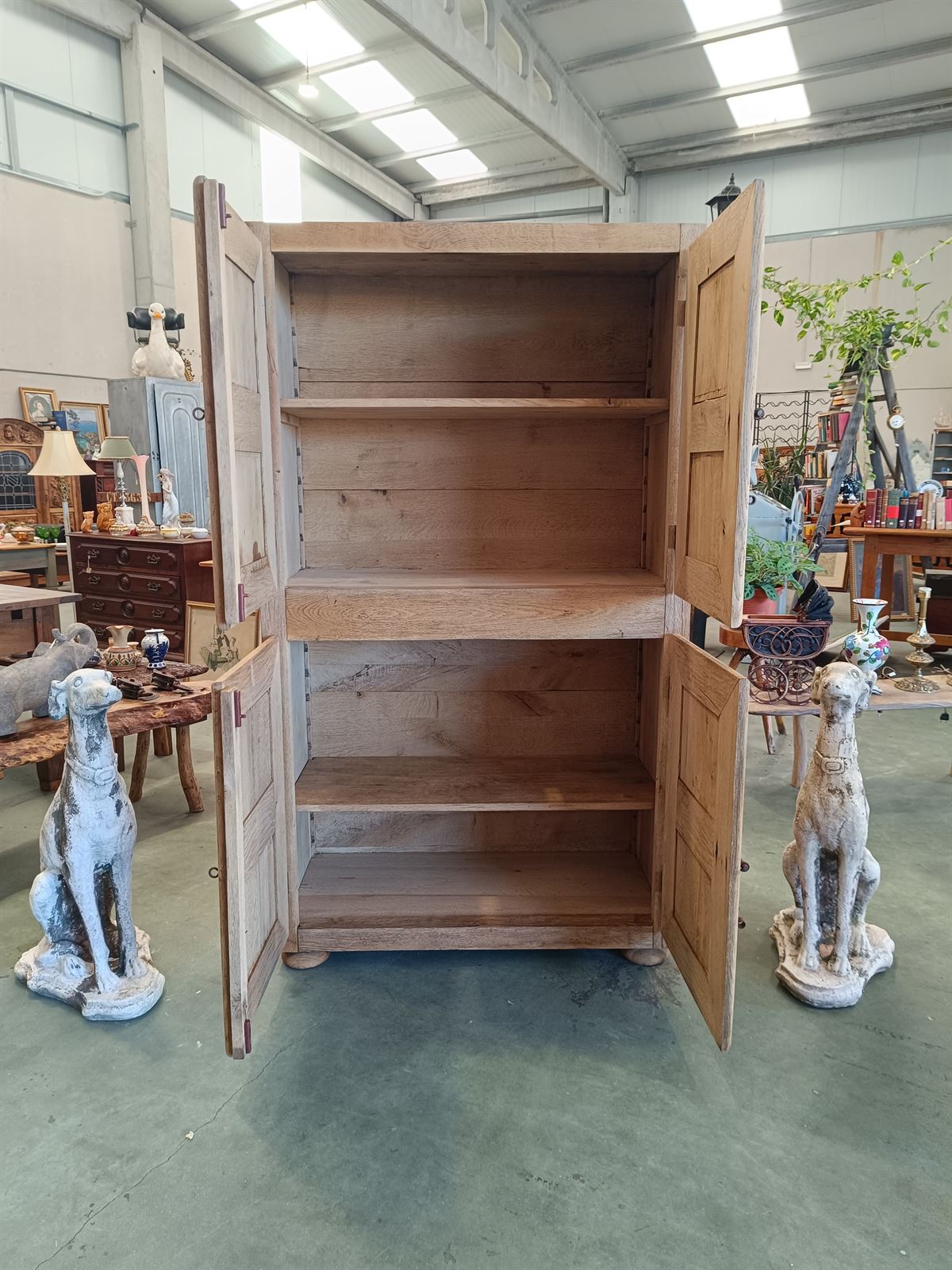 Mueble alacena francesa de roble - Imagen 6