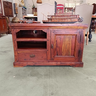 Mueble aparador auxiliar madera maciza - Imagen 2