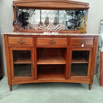 Mueble aparador en madera de castaño - Imagen 2