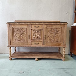 Mueble aparador francés de roble - Imagen 1