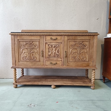 Mueble aparador francés de roble - Imagen 1