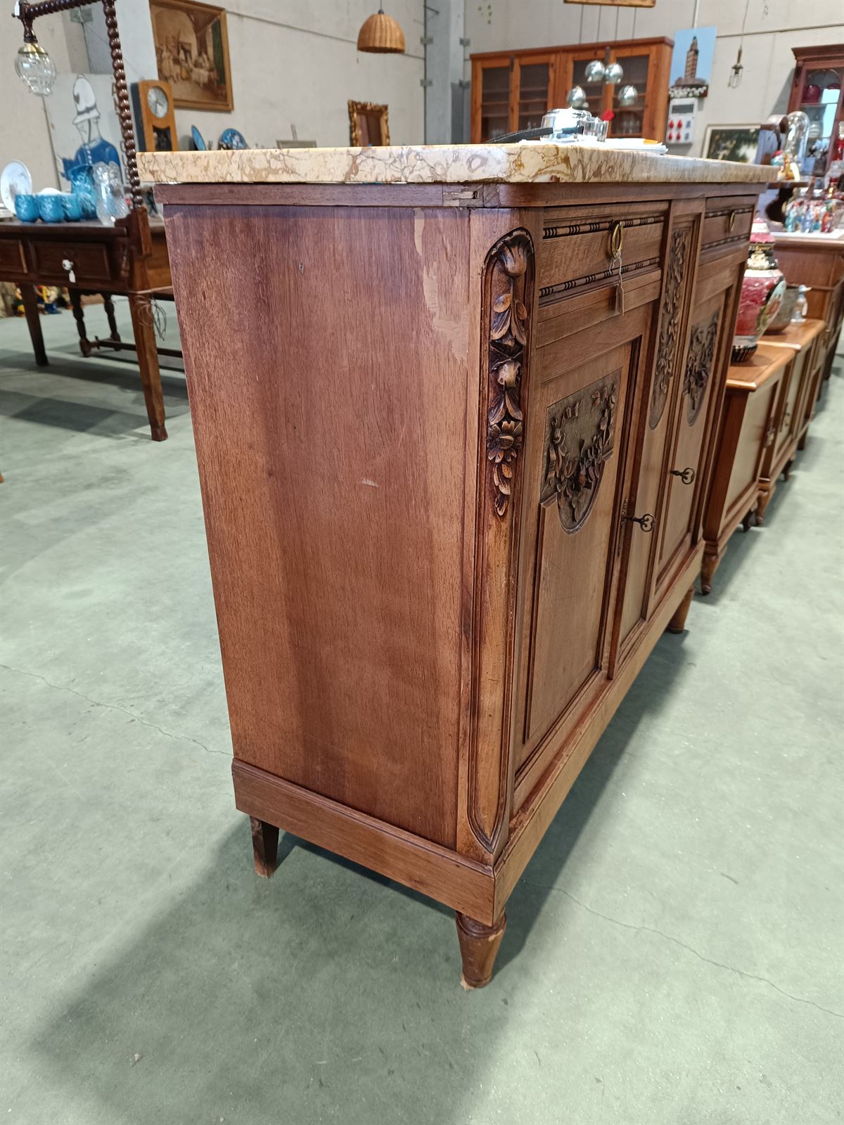 Mueble aparador francés modernista - Imagen 9