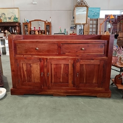 Mueble aparador rústico de madera - Imagen 1