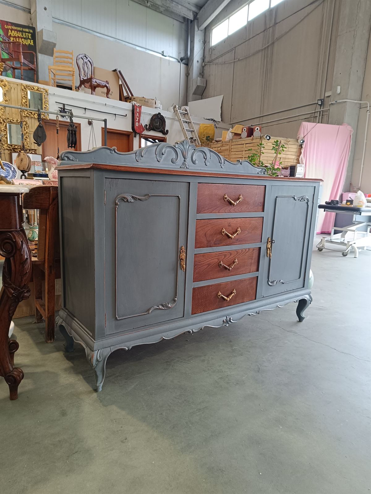 Mueble aparador shabby chic - Imagen 10