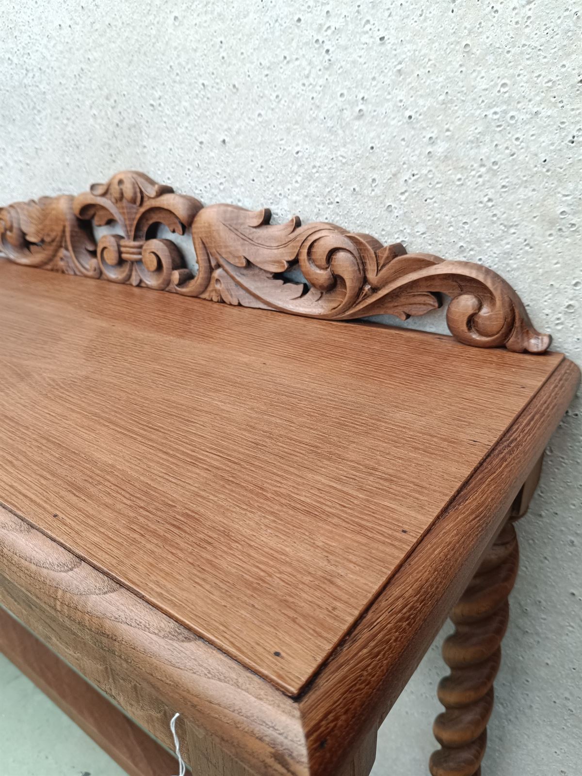 Mueble auxiliar recibidor de roble años 30 - Imagen 6