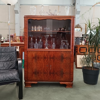 Mueble buffet vitrina Art Deco - Imagen 1
