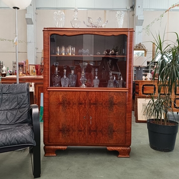 Mueble buffet vitrina Art Deco - Imagen 1