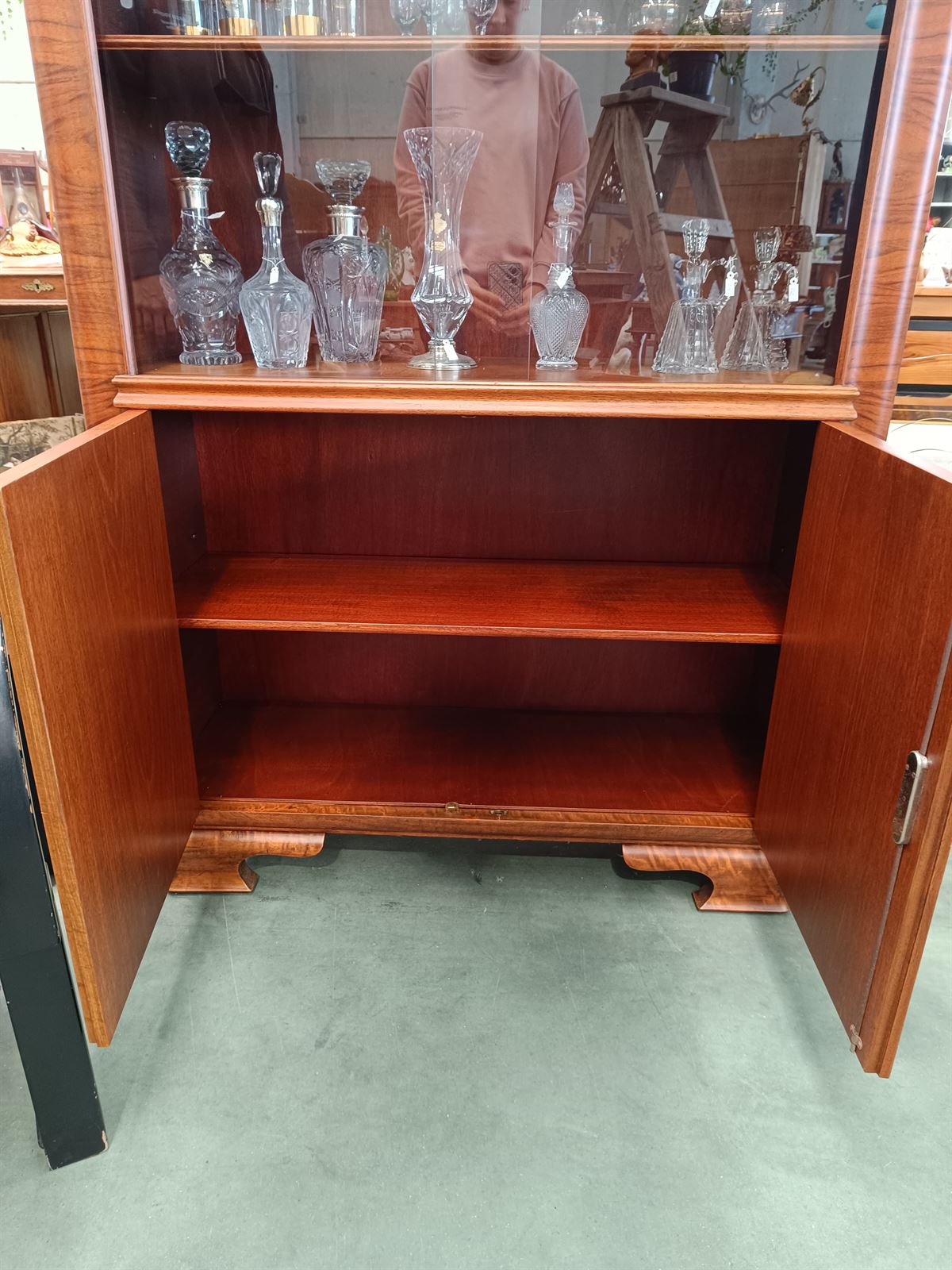 Mueble buffet vitrina Art Deco - Imagen 8