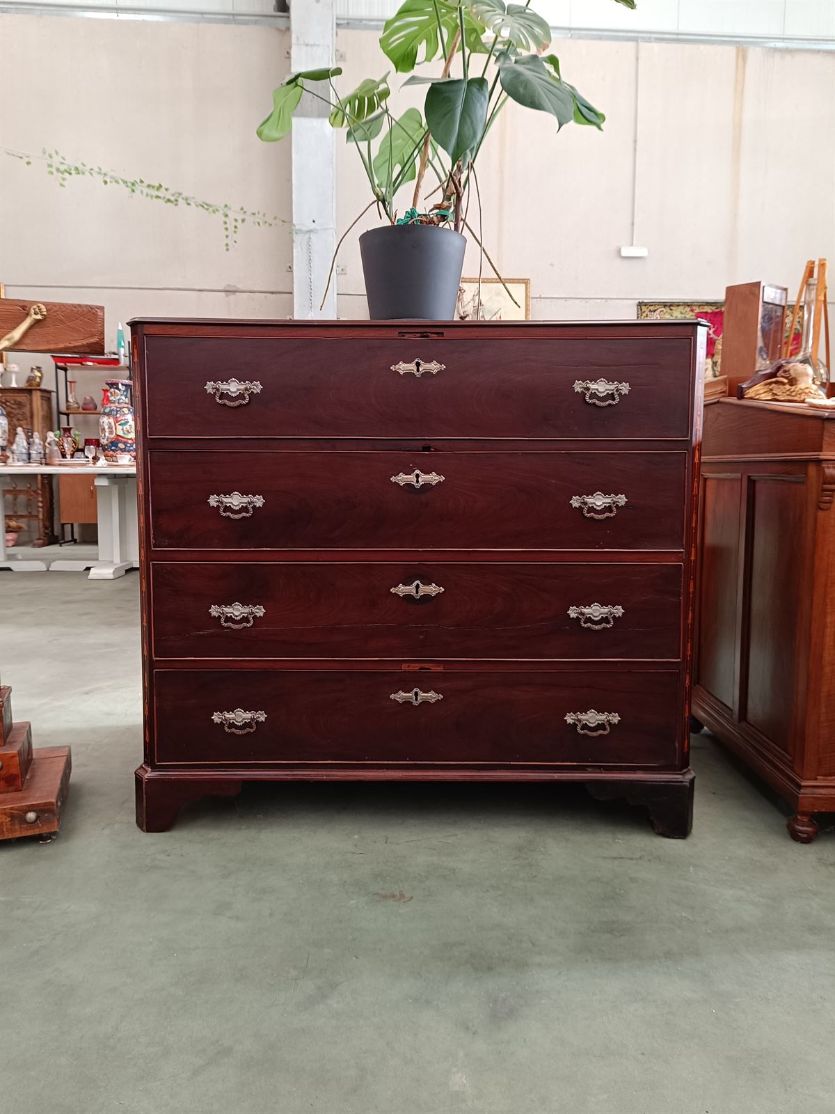 Mueble cajonera antigua S.XIX - Imagen 2
