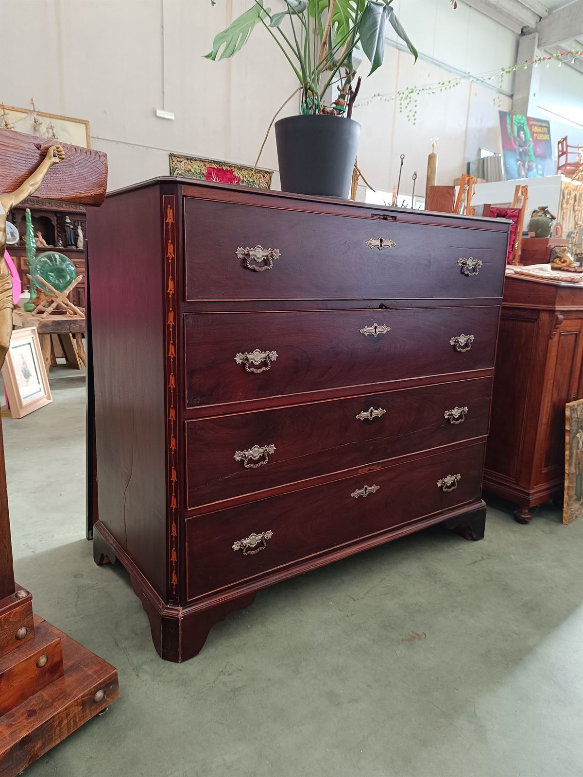 Mueble cajonera antigua S.XIX - Imagen 3