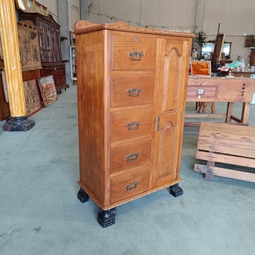 Mueble cajonera en madera de roble - Imagen 2
