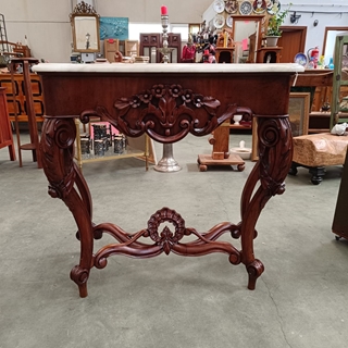 Mueble consola estilo isabelino S.XIX - Imagen 2