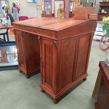 Mueble de madera estilo Davenport - Imagen 1