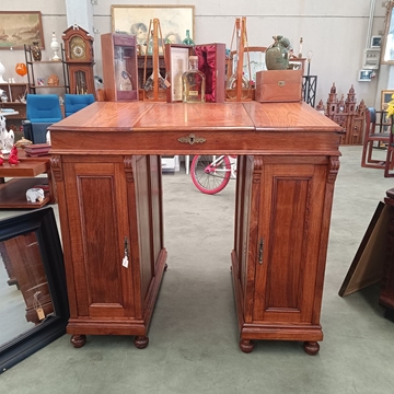 Mueble de madera estilo Davenport - Imagen 2