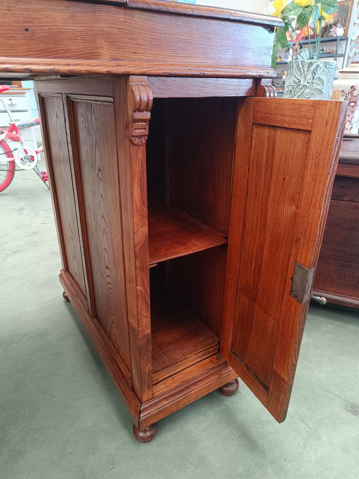 Mueble de madera estilo Davenport - Imagen 7