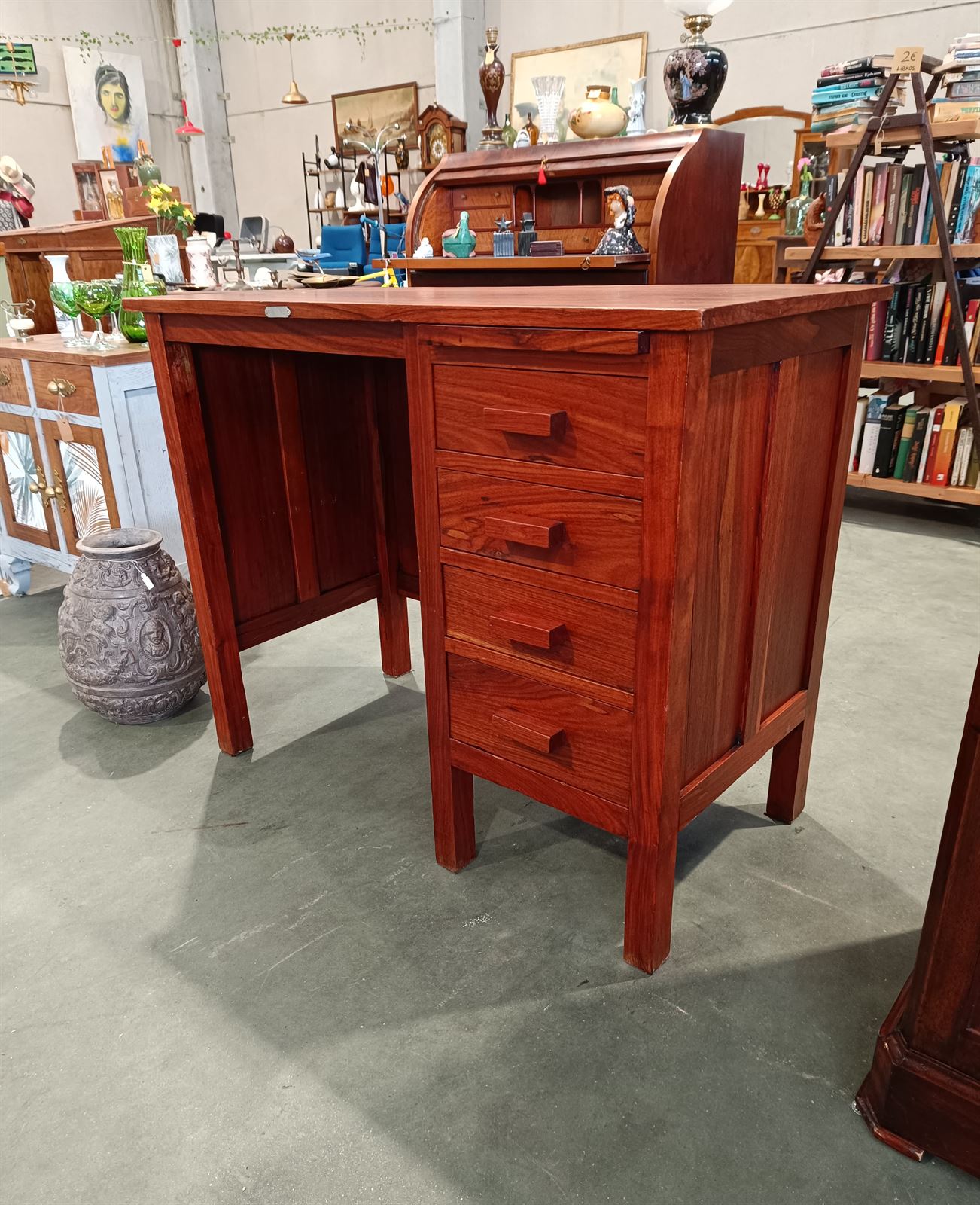 Mueble escritorio de palisandro - Imagen 2