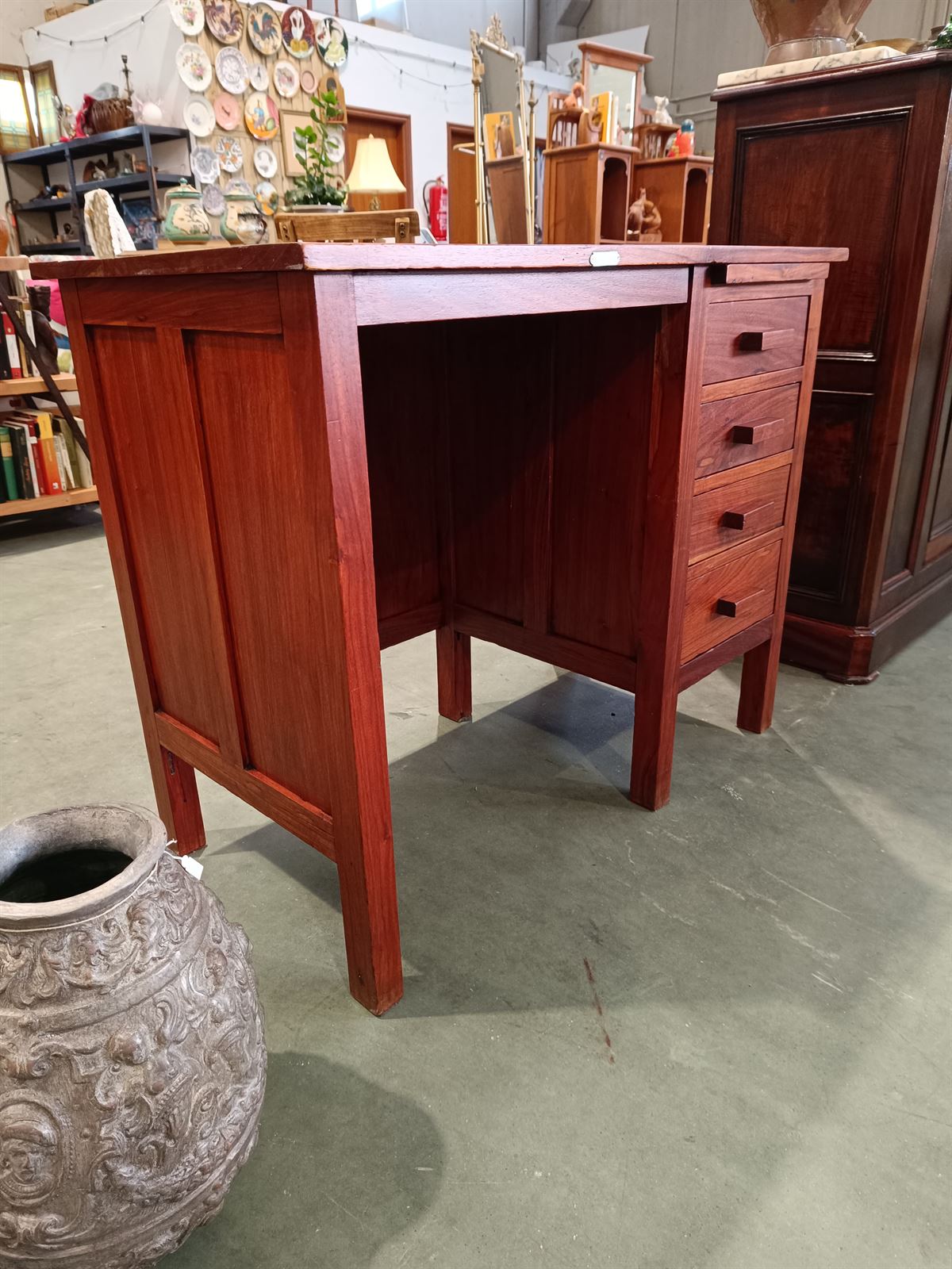 Mueble escritorio de palisandro - Imagen 4