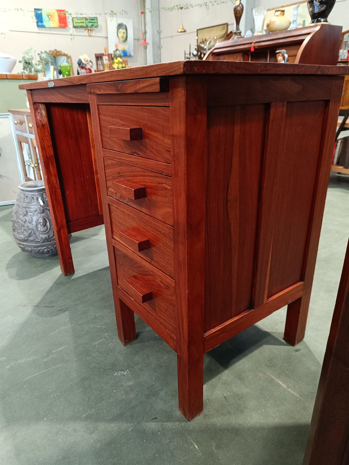 Mueble escritorio de palisandro - Imagen 8