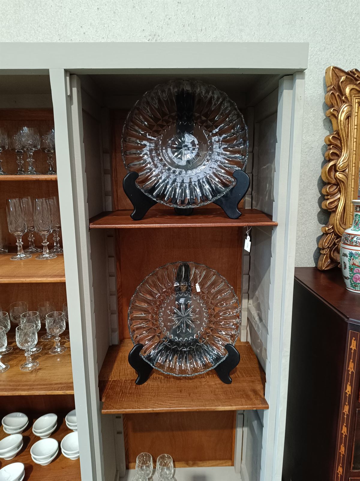 Mueble estantería madera de castaño - Imagen 6