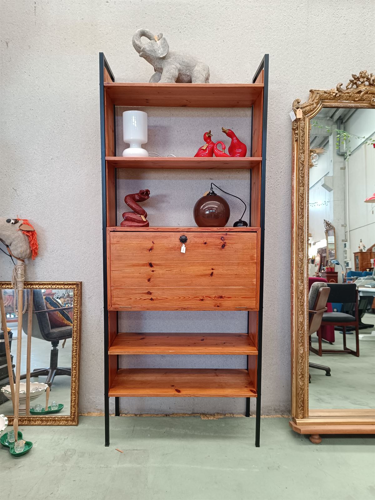 Mueble estantería Mid Century - Imagen 1
