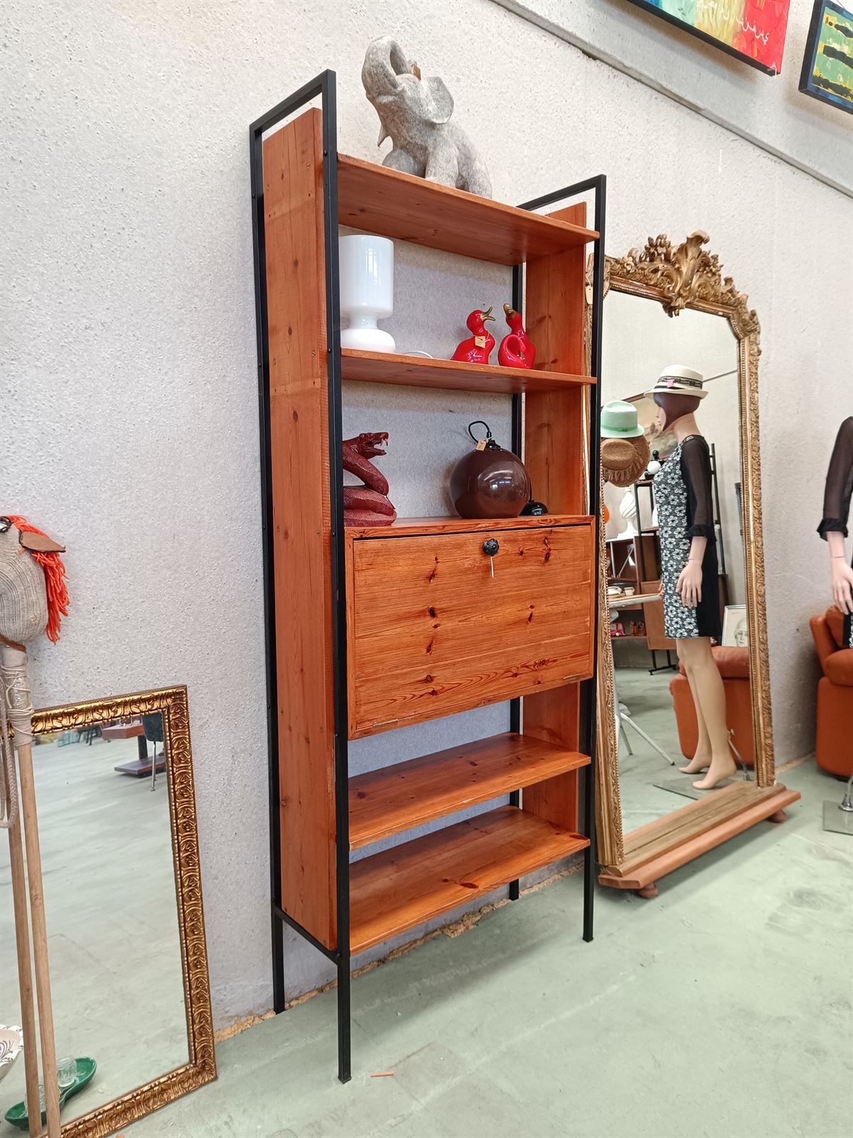 Mueble estantería Mid Century - Imagen 2