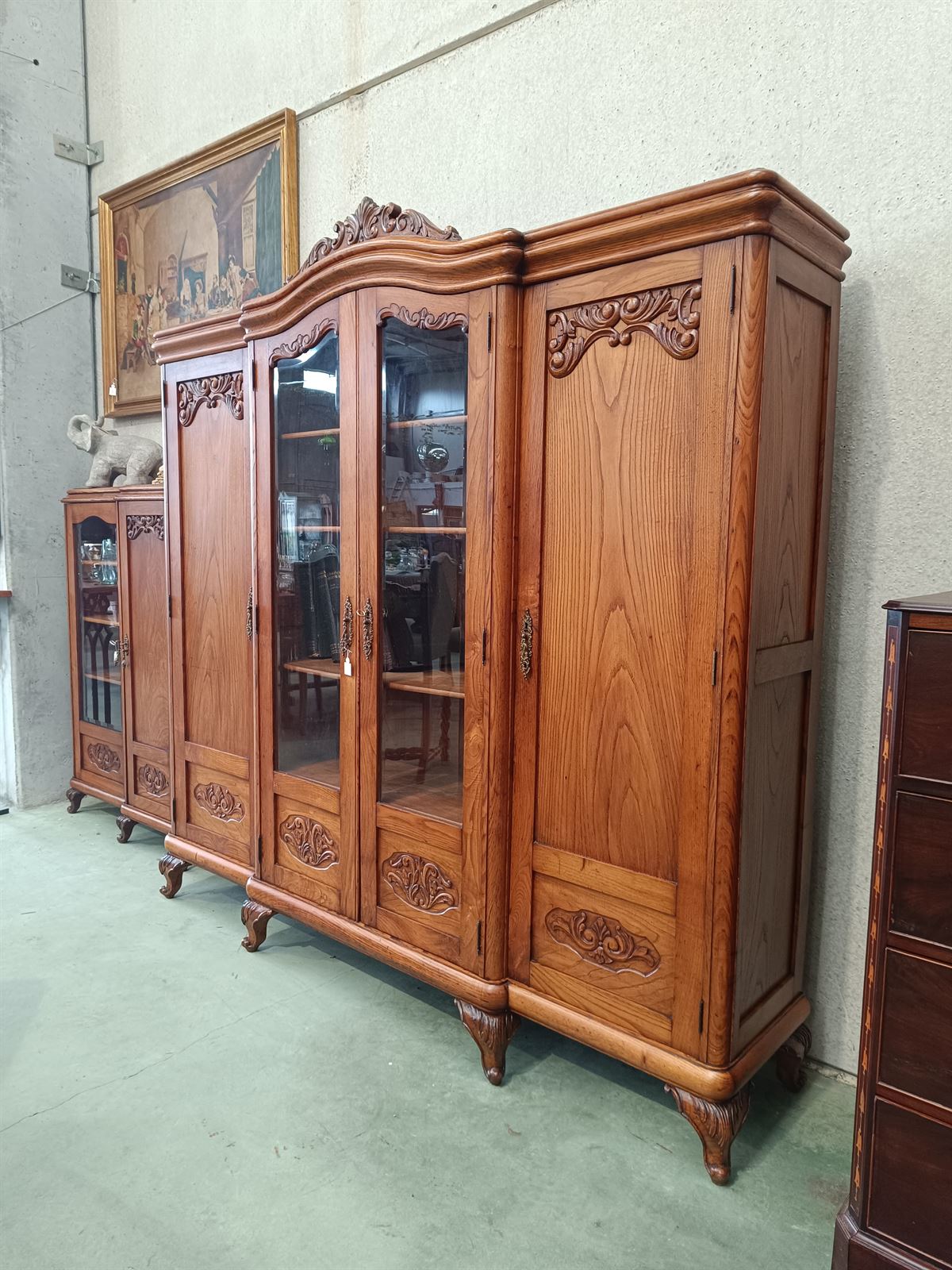 Mueble librería de castaño - Imagen 3