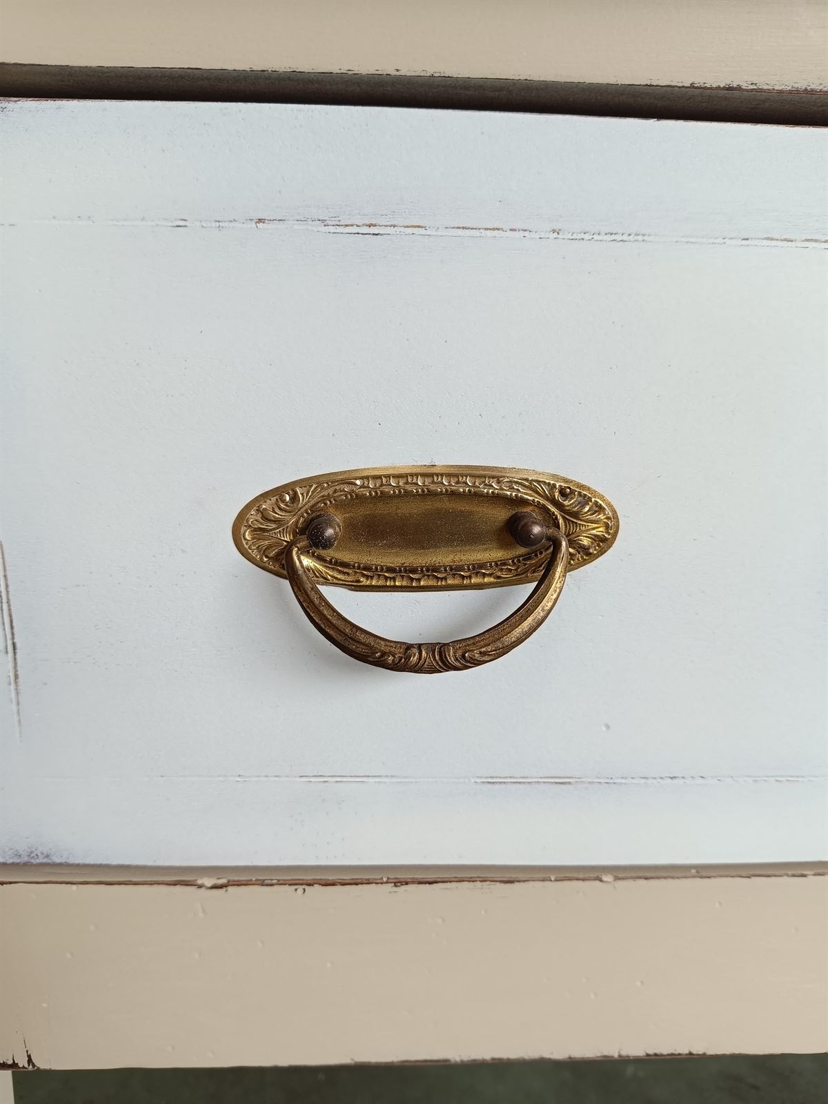 Mueble mesa auxiliar antiguo de madera - Imagen 6