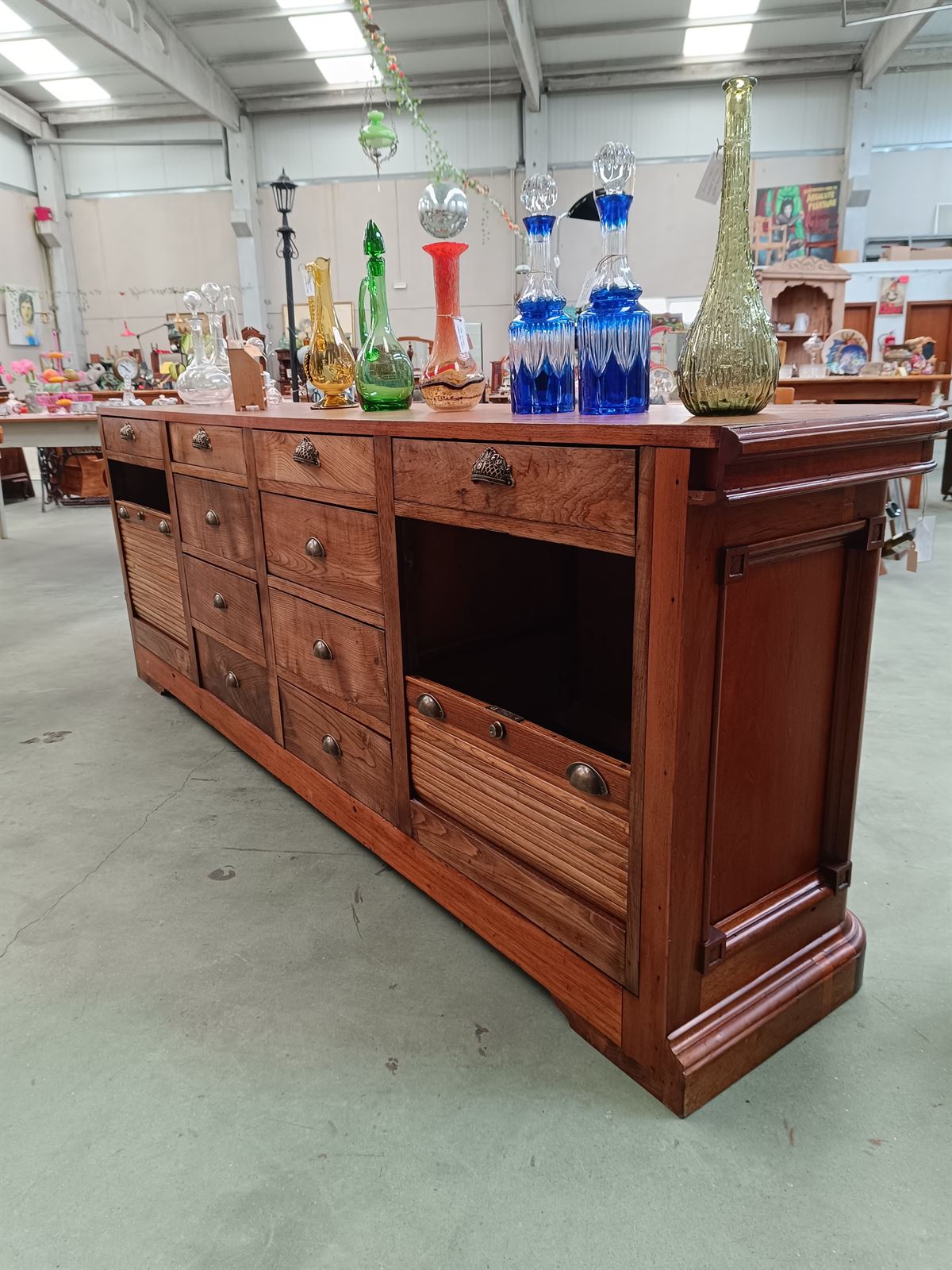 Mueble mostrador de botica - Imagen 4